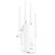 Беспроводной Wi-Fi репитер Hoco HI35 300Mbs 2.4GHz White - изображение 1