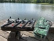Полный комплект для рыбалки Lake UA 4 удилища 2.4 м с 4 катушками поплавочной и донными оснастками все в одном - изображение 7