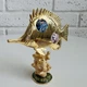 Фигурка с камнями Swarovski Рыбка-Барбус 9,5 см 160054 - изображение 1
