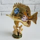 Фигурка с камнями Swarovski Рыбка-Барбус 9,5 см 160054 - изображение 4
