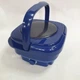 Стиральная машина мини складная портативная 18 л 50Вт Folding Washing Machine, компактная электрическая стиральная машина с отжимом и ручкой для стирки белья, носков, мелких вещей Синяя, WM-2690-Blue - изображение 12