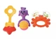 Набор погремушек в колбе, (ГОЛУБОЙ) huan le xing toys 997-63C - изображение 3