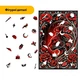 Дерев'яний фігурний пазл Квітуча пантера, А2, Дерев'яна коробка 300+ елементів - изображение 3