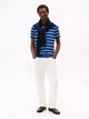 Футболка хлопковая длинная мужская Tommy Hilfiger 162532906 S Синий/Белый (1161668659) - изображение 3