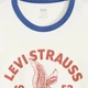 Футболка бавовняна довга чоловіча Levi`s 784449808 2XL Молочна (1161589847) - зображення 3