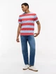 Футболка хлопковая длинная мужская Tommy Hilfiger 772987416 XL Разноцветная (1161541659) - изображение 3