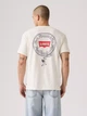 Футболка бавовняна довга чоловіча Levi`s 106252536 XL Молочна (1161547927) - зображення 2