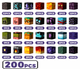 Магнитный конструктор Minecraft 200 шт по игре Майнкрафт Подземелье и лава Mk001019.1 - изображение 2