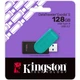 Флеш-память USB Kingston DataTraveler Exodia S 128GB USB 3.2 пластик Black/Turquoise (DTXS/128GB) - изображение 4