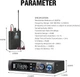 Бездротова система моніторингу Debra PRO ER-102 UHF — професійний in-ear моніторинг для сцени, запису - зображення 7
