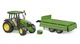 Іграшка трактор Bruder John Deere 5115 M з причепом (02108) - зображення 5