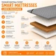 Матрац-топер тонкий Smart Mattresses Linen Massage односпальний 110x190 см - зображення 2