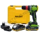 Шуруповерт аккумуляторный ProCraft PA18PRO DFR (бесщеточный, 2 аккумулятора, зарядное устройство, пластиковый кейс) - изображение 1