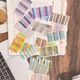 Стикеры для заметок ультратонкие пластиковые темно-серые - изображение 4
