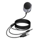 Автомобильный Bluetooth аудиоресивер Автомобильный FM-трансмиттер Hoco E150 Path ресивер с кабелем, серый - изображение 8