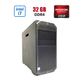 Робоча станція HP Z4 G4 Tower / Intel Core i7-7820X (8 (16) ядер по 3.6 - 4.5 GHz) / 32 GB DDR4 / 256 GB SSD NVMe / AMD Radeon Pro WX 8200, 8 GB HBM2, 2048-bit б/в - зображення 1
