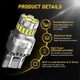 LED автолампи Auxito T20 W21/5W Canbus - зображення 6