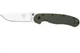 Ніж складаний Ontario Knife RAT I Linerlock, лезо Plain Satin D2, руківя OD Green GFN, Тайвань, ON8867OD - изображение 1