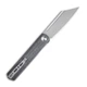 Ніж складаний SENCUT Bronte, замок Linerlock, лезо Plain Gray Stonewashed 9Cr18MoV, руківя Black Micarta, Китай, SA08A - изображение 3