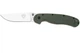 Ніж складаний Ontario Knife RAT I Linerlock, лезо Plain Satin AUS-8, руківя OD Green GFN, Тайвань, ON8848OD - зображення 1