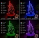 Светильник ночник «Персонаж Dota 2 Дота 2 Kez Кез» на подарок дотеру геймеру фанату Dota. 3D лампа с Led-подсветкой и пультом (7 цветов 4 режима) (3DP095) - изображение 2
