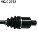 Приводний вал SKF VKJC 2752 Renault Twingo 7701351989 - изображение 3