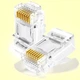 Коннектор 100шт RJ45 8P8C Cat5 Cat5e Cat6 RJ45 - зображення 1