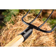 Вилы Verto 4 зуба 126.5 см сталь D-рукоятка Black/Green (15G040) - изображение 2