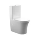 Унитаз-компакт Koller Pool Pure с сиденьем Soft-close Tornado и гофрой - изображение 1