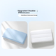 Подушка FUANNA Slow Rebound Deep Sleep з піни з ефектом пам'яті для шиї, низькопрофільна, 70x42x8см, подарункова - зображення 5