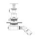Сифон для поддона McAlpine HC2730LWHN-PB - изображение 2