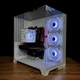 Игровой ПК GameMax Infinity White Tower / AMD Ryzen 7 3700X (8 (16) ядер по 3.6 - 4.4 GHz) / 16 GB DDR4 / 512 GB SSD / nVidia GeForce RTX 2070, 8 GB GDDR6, 256-bit / 700W б/у - изображение 2