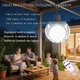 Аккумуляторная кемпинговая LED лампа JG Solar BL-2029 с солнечной панелью, крючком и 5 режимами - изображение 8