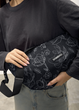 Жіноча сумка Sambag HOBO Bag-glove з внутрішніми кишенями та утепленими боковими кишенями з тканини з принтом "Blossom" - зображення 5