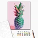 Преміум картина за номерами Brushme Ананасик 40x50 BS32024 - изображение 2