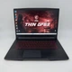 Игровой ноутбук Б-класс MSI GF63 Thin 10SC / 15.6" (1920x1080) IPS / Intel Core i5-10500H (6 (12) ядер по 2.50 - 4.5 GHz) / 8 GB DDR4 / 256 GB SSD / nVidia GeForce GTX 1650 Max-Q, 4 GB GDDR5, 128-bit / WebCam б/у - изображение 2