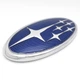 Эмблема логотип Subaru 14,0*7,2 см 9303AL000 ABS, хром+синій - изображение 1