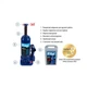 Домкрат Vitol DB-03006K/T90304S, телескопічний, гідравлічний, 3т, min 194мм, max 372мм, валіза (DB-03006K) VITOL DB-03006K 1071718 - зображення 4