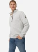 Толстовка на молнии мужская Camel Active Sweatshirts 409410-8W47-05 L Серая (4063366345075) - изображение 4