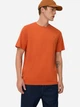 Футболка хлопковая длинная мужская Camel Active T-shirts 1/2 sleeves 409700-8T07-52 L Оранжевая (4063366347482) - изображение 4