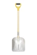 Лопата совковая MASTERTOOL 280х380х1100 мм снег/зерно из алюминия с деревянной ручкой и держаком 14-6279 - изображение 2