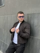 Бомбер чоловічий чорний водовідштовхувальний, демісезонний чоловічий бомбер M - зображення 8