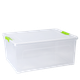 Контейнер Smart Box 7,9 л Aleana прозорий/оливковий 123083 - зображення 1