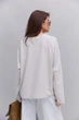 Женский лонгслив oversize серый теплый с принтом sporty & rich Arjen 22284, размер универсальный - изображение 5