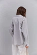 Жіноча сорочка oversize з батиста сірого кольору Arjen 22050, розмір універсальний - зображення 7