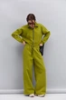 Женский спортивный костюм из теплого трикотажа оливковый Arjen 22285, размер L/XL - изображение 6