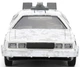 Kolekcjonerski model samochodu Jada DeLorean Time Machine Back to the Future 1:32 40th Anniversary Frozen Edition (9336848314R00) (4006333104411) - obraz 3