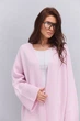 Длинный вязаный кардиган светло-розового цвета Arjen 102288, размер универсальный, код цвета 125307 - изображение 2
