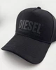 Бейсболка Кепка Тракер COTTON с резиновым патчем DIESEL черного цвета S (55-56 см) - изображение 3