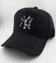 Бейсболка Кепка Тракер с вышивкой NEW YORK Черная COTTON хлопок L/XL (59-60 см) - изображение 3